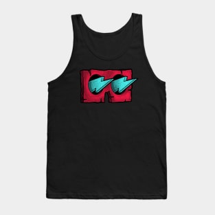 Electrician Mask Lightning Bolt Gift Tank Top